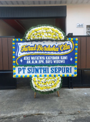 Papan Bunga Duka di Takkalala
